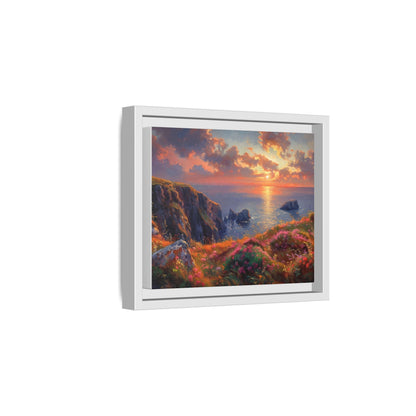 End of The Day wall art featuring a serene sunset landscape, printed on high-quality canvas to bring peaceful beauty and warmth to your home décor.