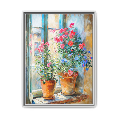 Summer Pots Wall Art - Vibrant Floral Pots for Fresh Home Décor