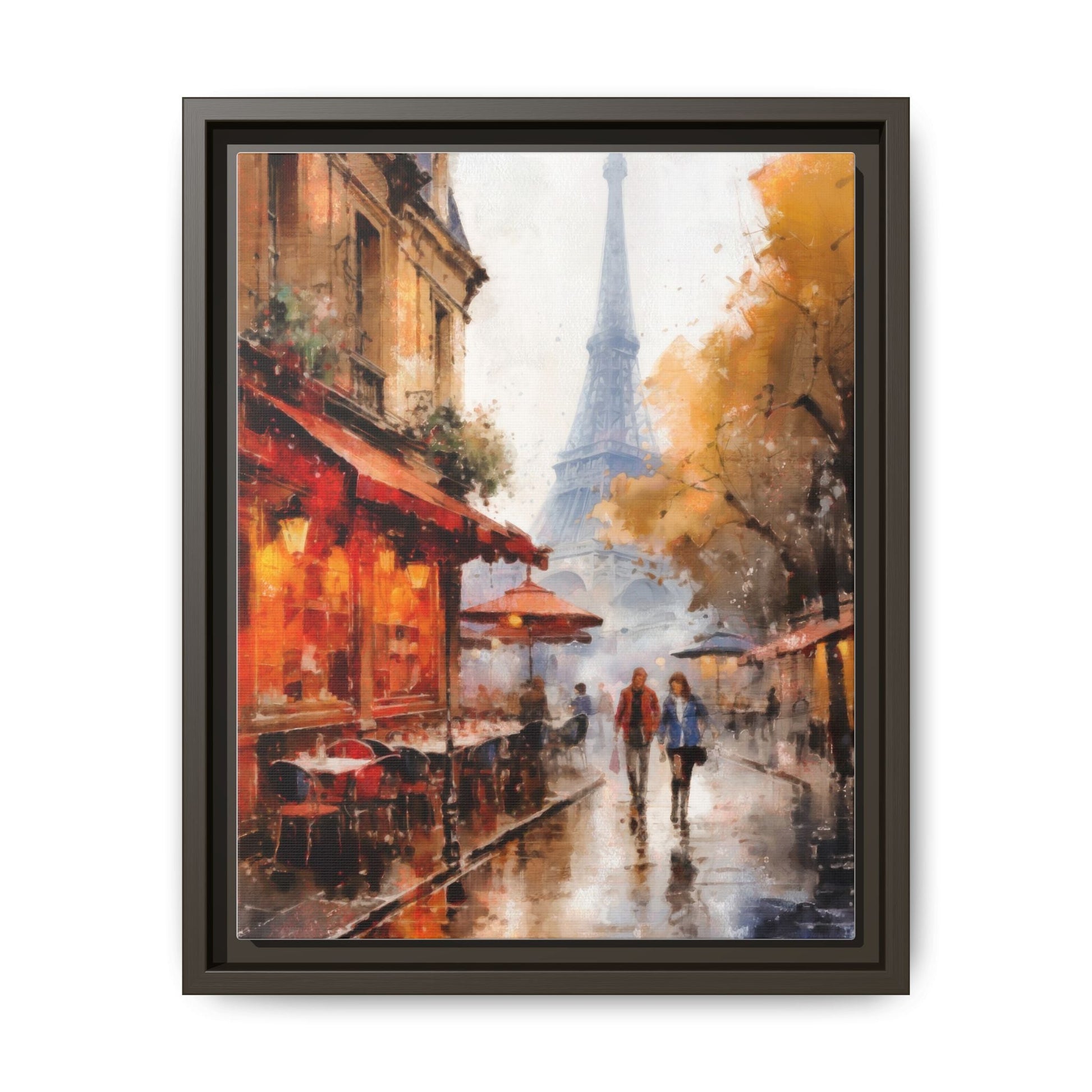 Eiffel Tower, Paris wall art featuring the iconic Paris landmark, printed on high-quality canvas to bring timeless beauty and elegance to your home décor.