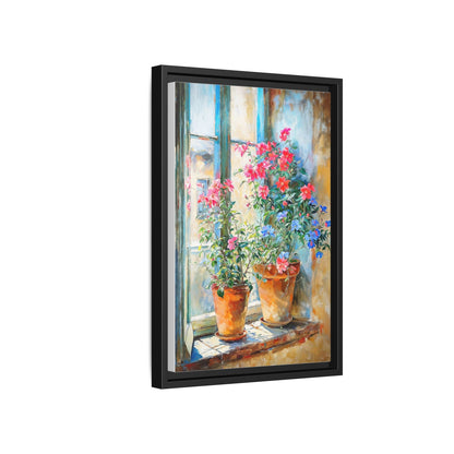 Summer Pots Wall Art - Vibrant Floral Pots for Fresh Home Décor