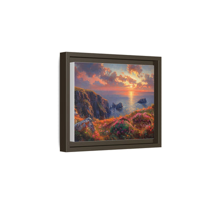 End of The Day wall art featuring a serene sunset landscape, printed on high-quality canvas to bring peaceful beauty and warmth to your home décor.