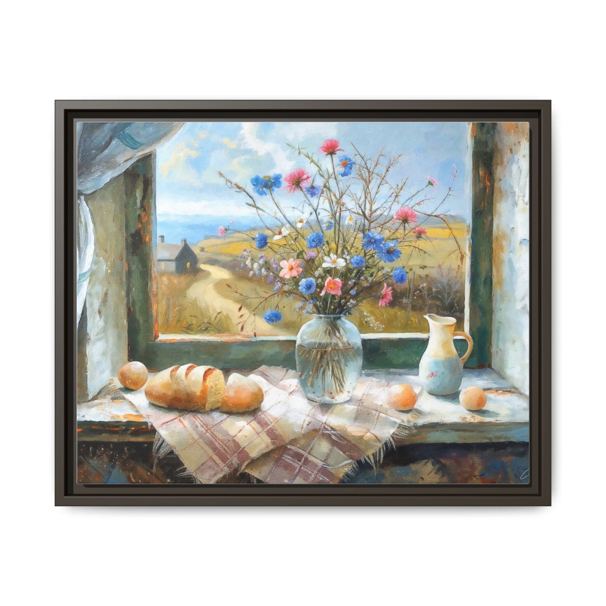 Easkey Shore - Serene Coastal Landscape Canvas Print for all spaces Décor