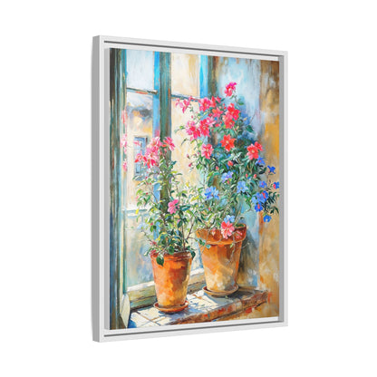 Summer Pots Wall Art - Vibrant Floral Pots for Fresh Home Décor