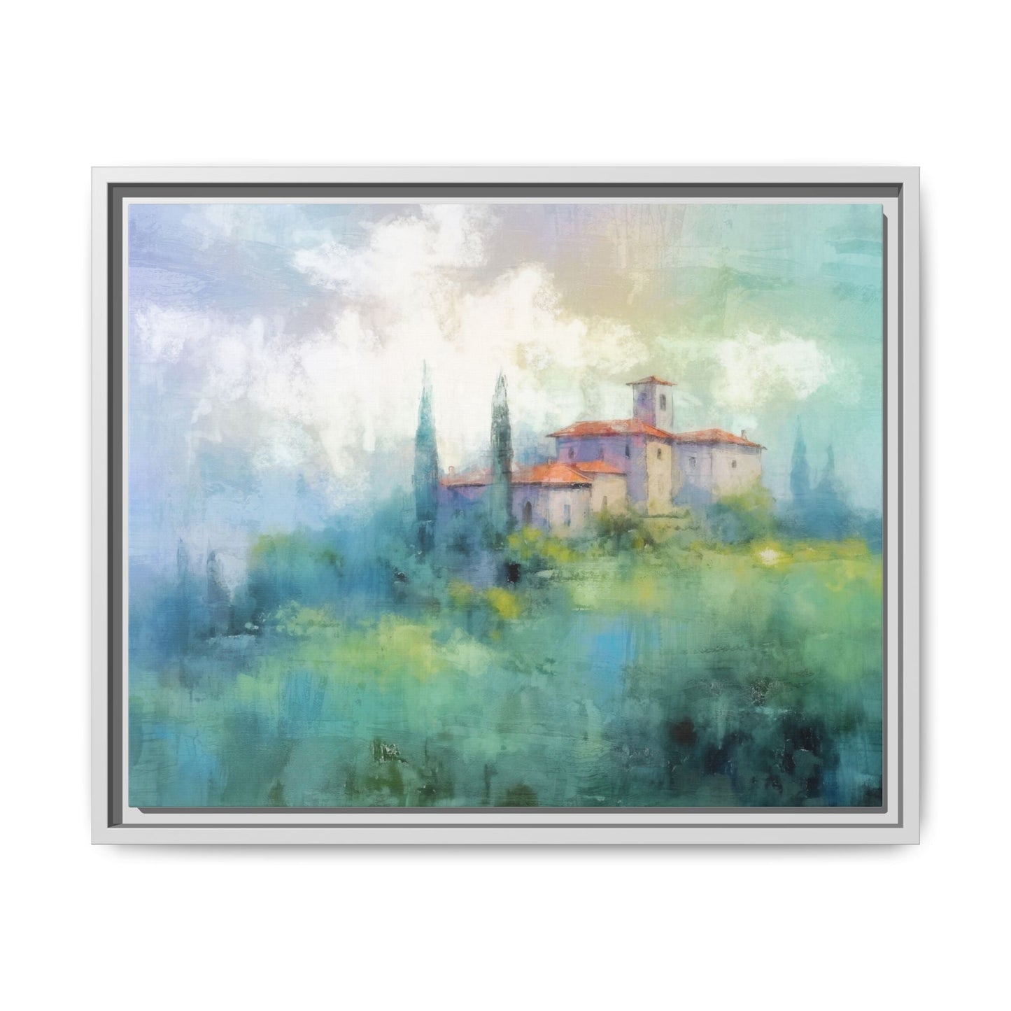 Tuscany XII - Beautiful Italian Landscape Canvas Print for Home, Office, or Living Room Décor