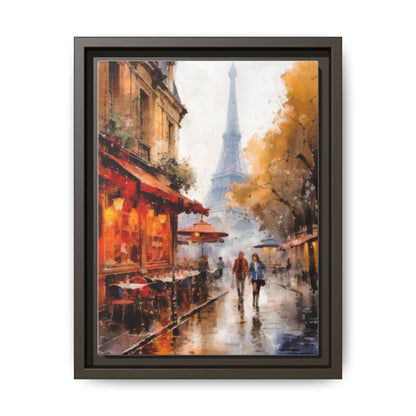 Eiffel Tower, Paris wall art featuring the iconic Paris landmark, printed on high-quality canvas to bring timeless beauty and elegance to your home décor.