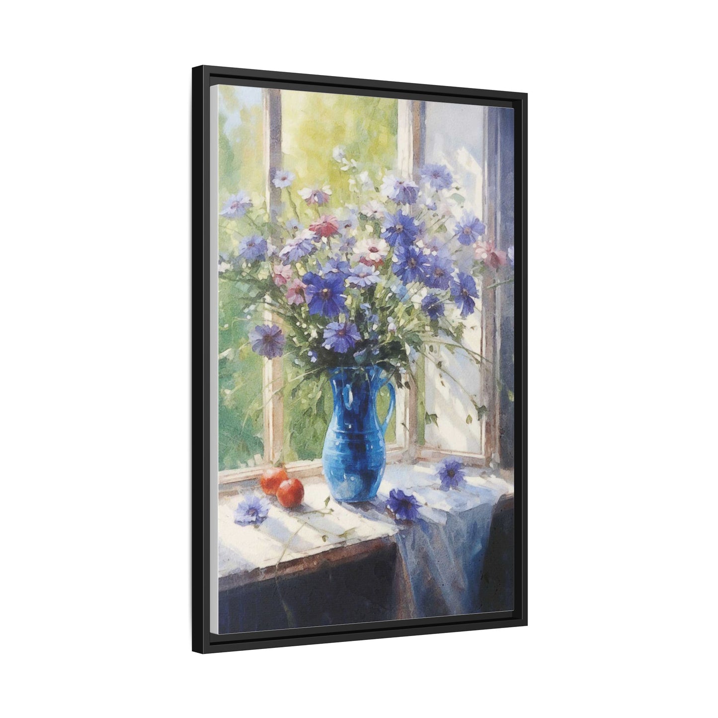 Cornflowers in a Vase