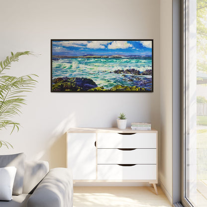 Ballyglass Lighthouse Erris wall art featuring the stunning coastal lighthouse, framed in premium materials for a perfect addition to any living space.