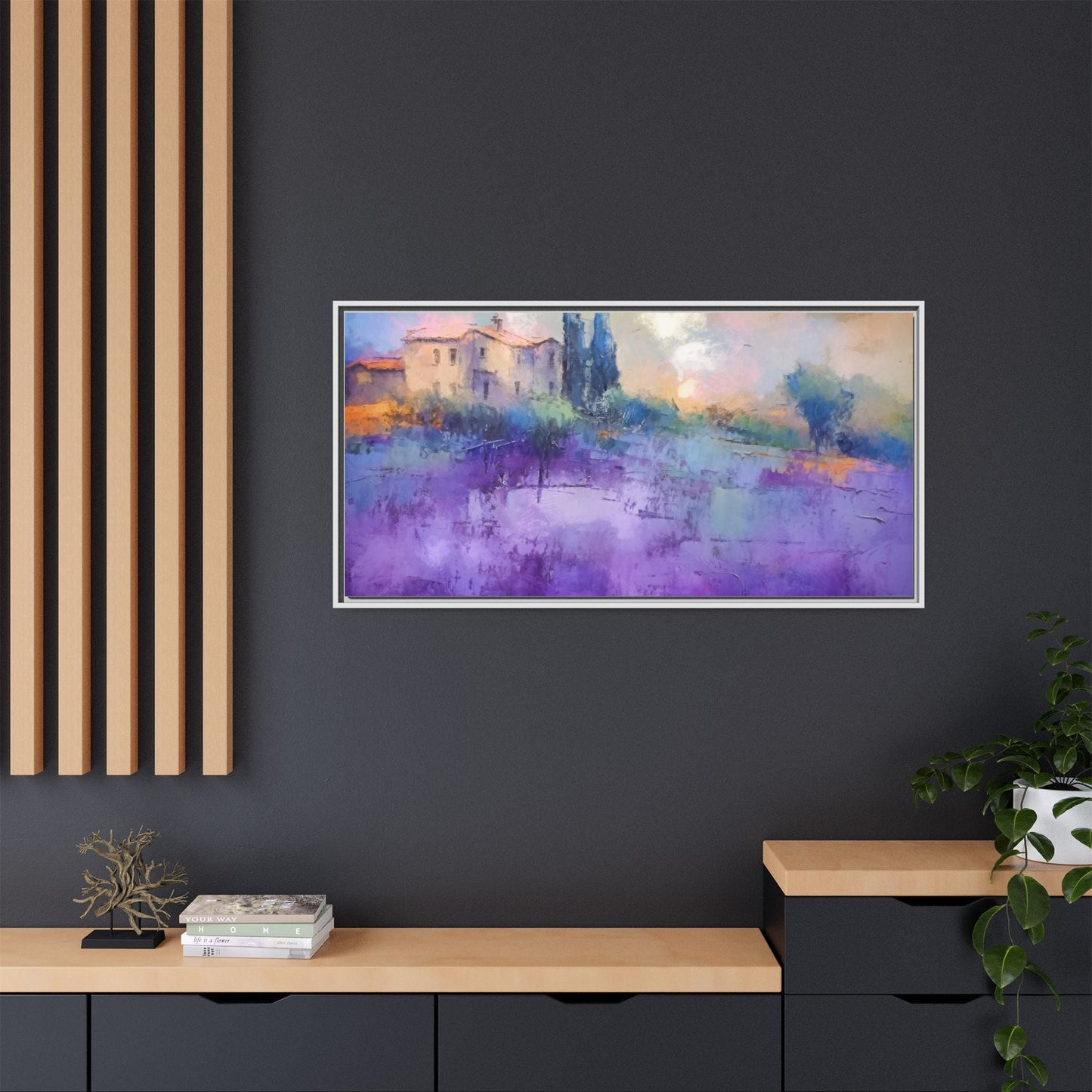 Tuscany Wall Art - Beautiful Italian Landscape Canvas Print for Home Décor