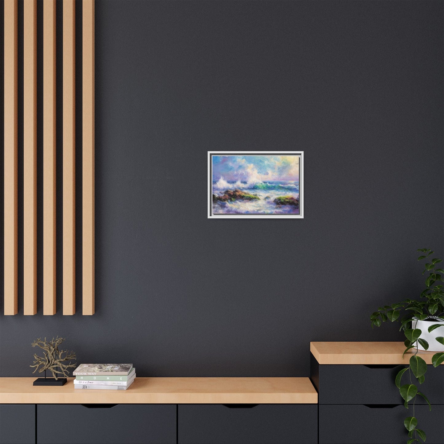 Achill Shoreline wcol wall art showcasing the stunning Irish coastal landscape, printed on high-quality canvas for a timeless and serene addition to your home décor.