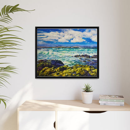 Ballyglass Lighthouse Erris wall art featuring the stunning coastal lighthouse, framed in premium materials for a perfect addition to any living space.