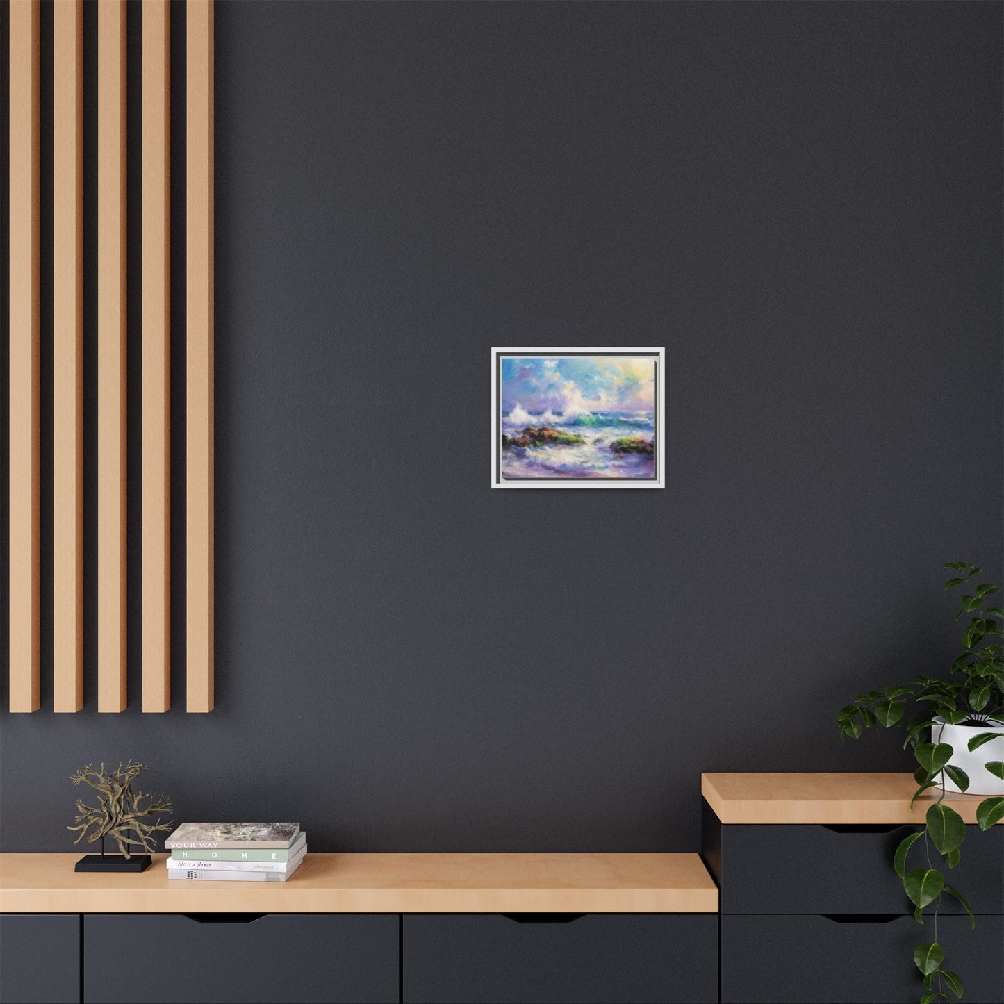 Achill Shoreline wcol wall art showcasing the stunning Irish coastal landscape, printed on high-quality canvas for a timeless and serene addition to your home décor.