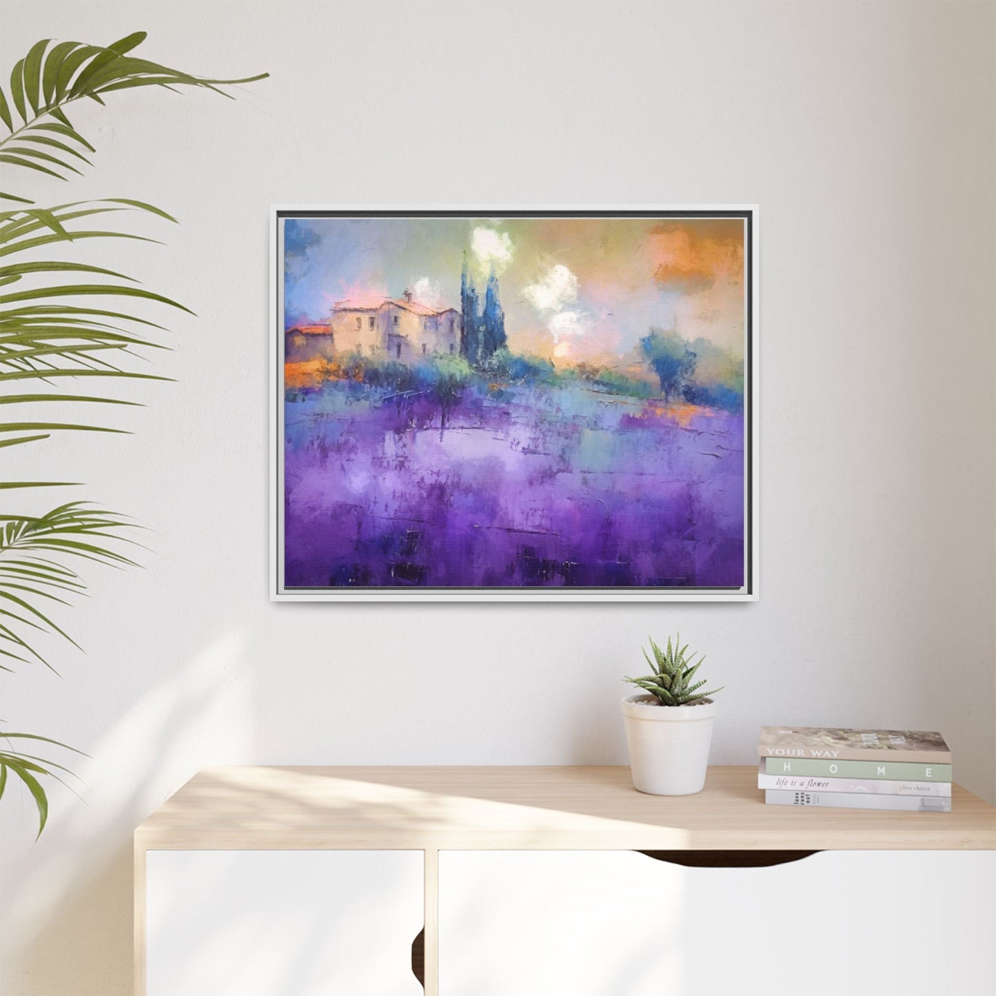 Tuscany Wall Art - Beautiful Italian Landscape Canvas Print for Home Décor