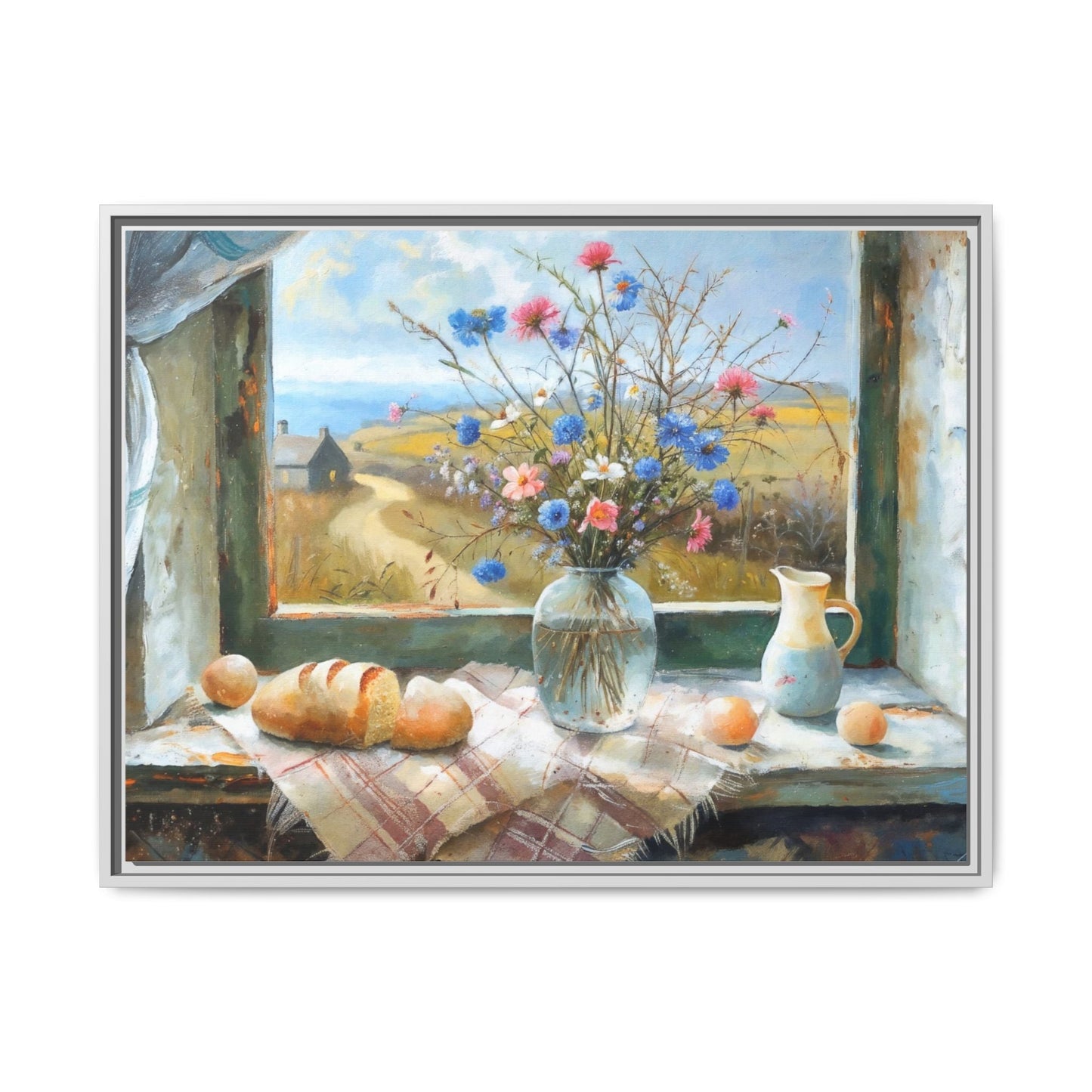 Easkey Shore - Serene Coastal Landscape Canvas Print for all spaces Décor