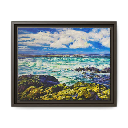 Ballyglass Lighthouse Erris wall art featuring the stunning coastal lighthouse, framed in premium materials for a perfect addition to any living space.