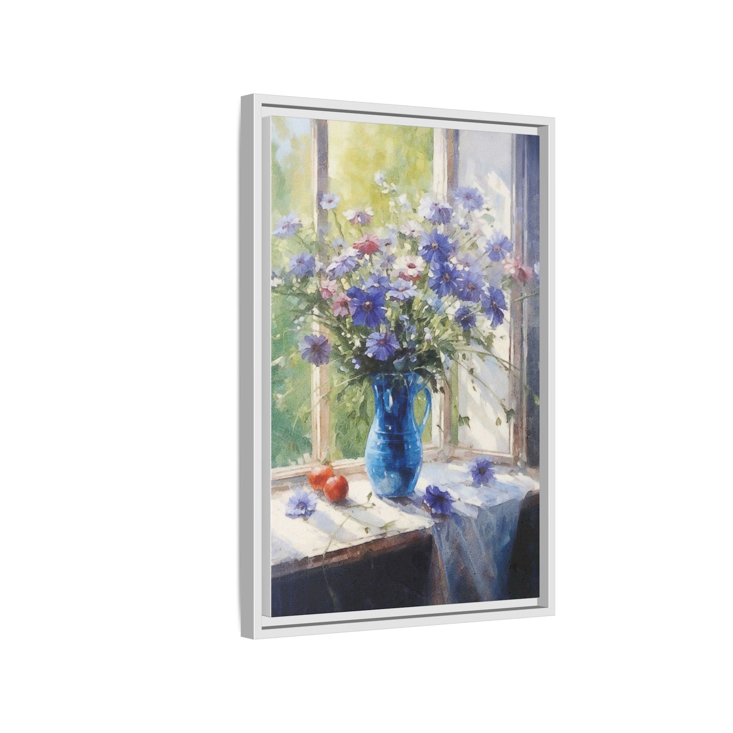 Cornflowers in a Vase