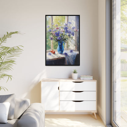 Cornflowers in a Vase