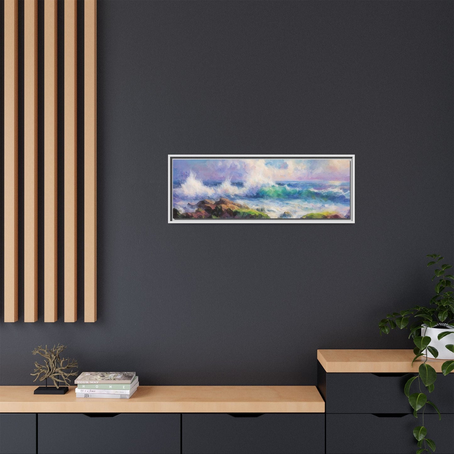 Achill Shoreline wcol wall art showcasing the stunning Irish coastal landscape, printed on high-quality canvas for a timeless and serene addition to your home décor.