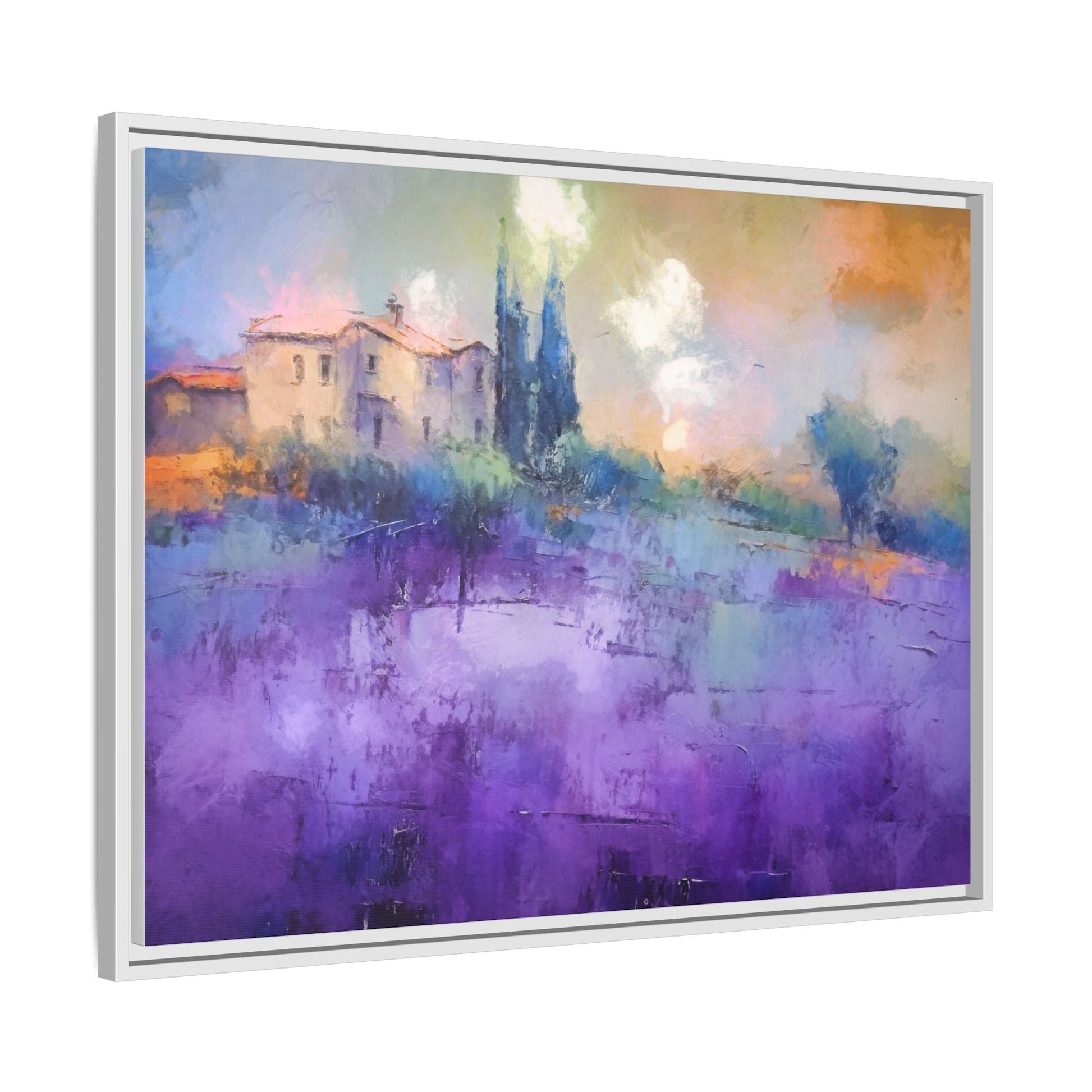 Tuscany Wall Art - Beautiful Italian Landscape Canvas Print for Home Décor