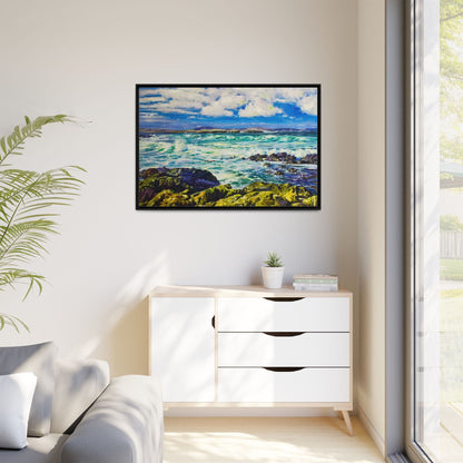 Ballyglass Lighthouse Erris wall art featuring the stunning coastal lighthouse, framed in premium materials for a perfect addition to any living space.