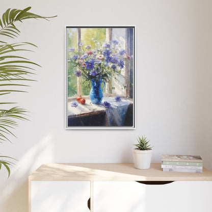 Cornflowers in a Vase