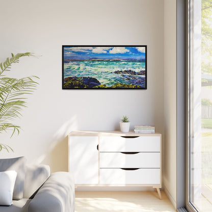 Ballyglass Lighthouse Erris wall art featuring the stunning coastal lighthouse, framed in premium materials for a perfect addition to any living space.