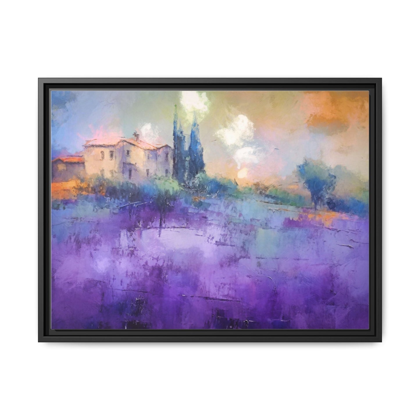 Tuscany Wall Art - Beautiful Italian Landscape Canvas Print for Home Décor