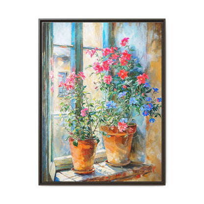 Summer Pots Wall Art - Vibrant Floral Pots for Fresh Home Décor