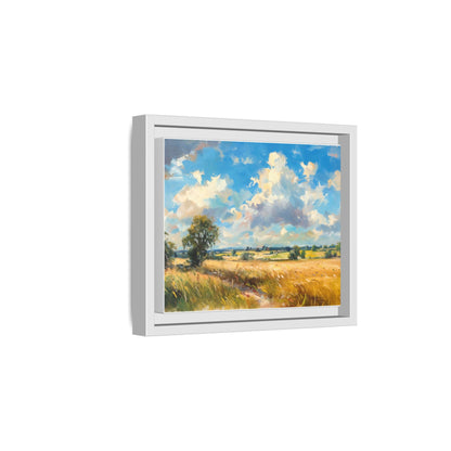 Summer Fields County Mayo Wall Art - Vibrant Irish Landscape Canvas Print