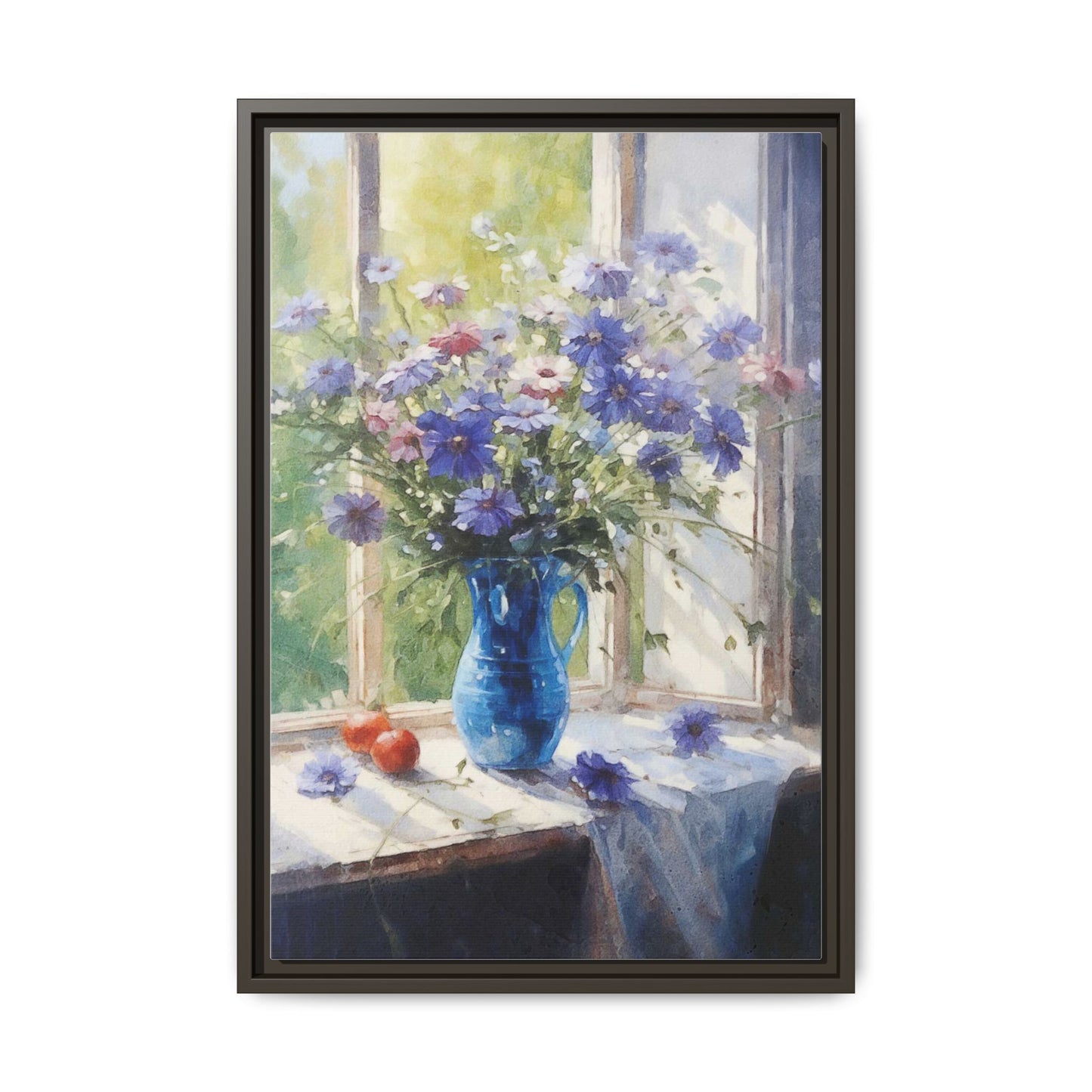 Cornflowers in a Vase