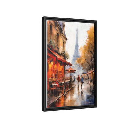 Eiffel Tower wall art featuring the iconic Paris landmark, printed on high-quality canvas to bring timeless beauty and elegance to your home décor.