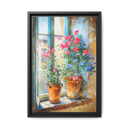 Summer Pots Wall Art - Vibrant Floral Pots for Fresh Home Décor