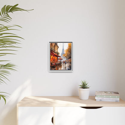 Eiffel Tower wall art featuring the iconic Paris landmark, printed on high-quality canvas to bring timeless beauty and elegance to your home décor.