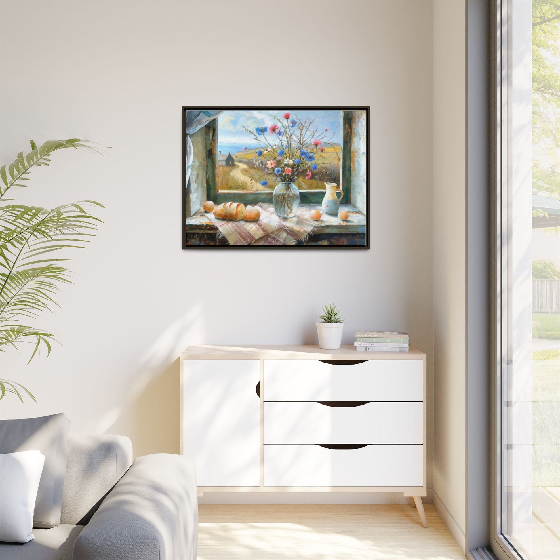 Easkey Shore - Serene Coastal Landscape Canvas Print for all spaces Décor