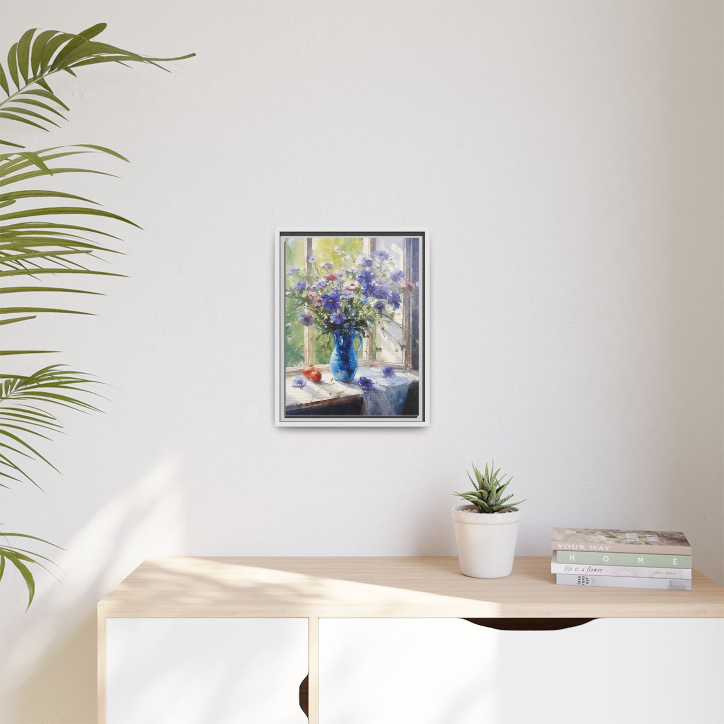 Cornflowers in a Vase