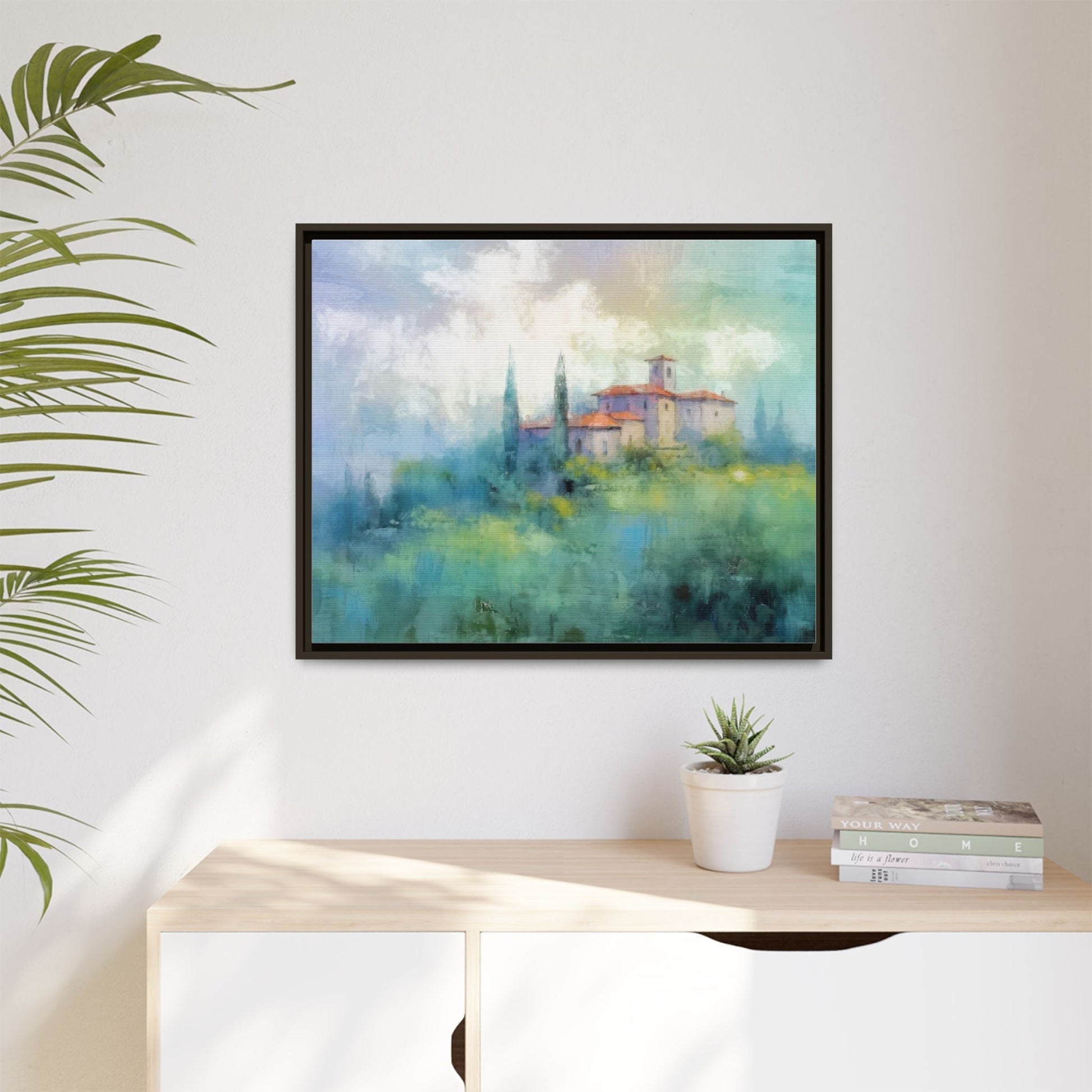 Tuscany XII - Beautiful Italian Landscape Canvas Print for Home, Office, or Living Room Décor