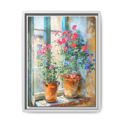 Summer Pots Wall Art - Vibrant Floral Pots for Fresh Home Décor