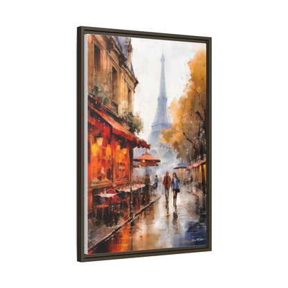 Eiffel Tower wall art featuring the iconic Paris landmark, printed on high-quality canvas to bring timeless beauty and elegance to your home décor.