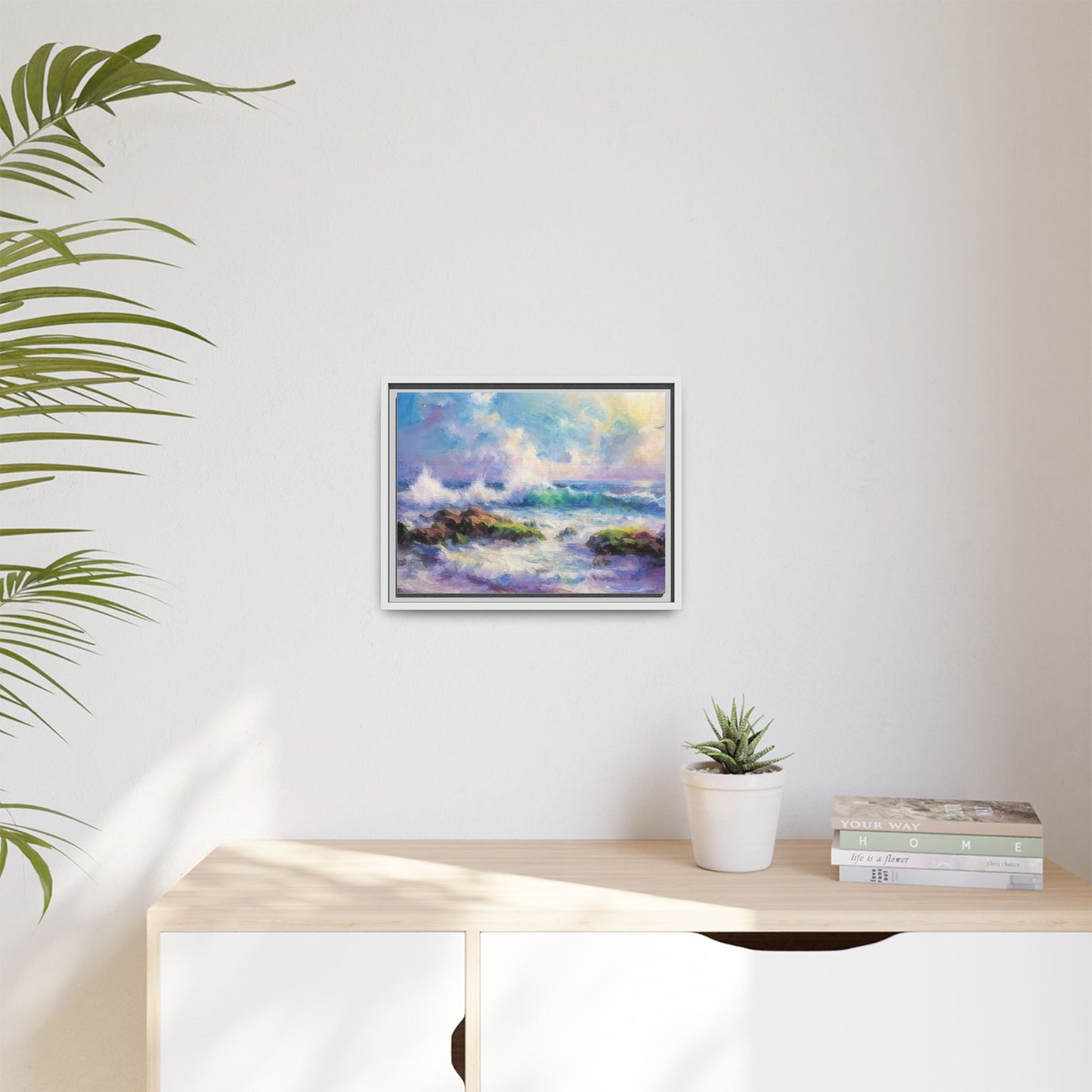 Achill Shoreline wcol wall art showcasing the stunning Irish coastal landscape, printed on high-quality canvas for a timeless and serene addition to your home décor.