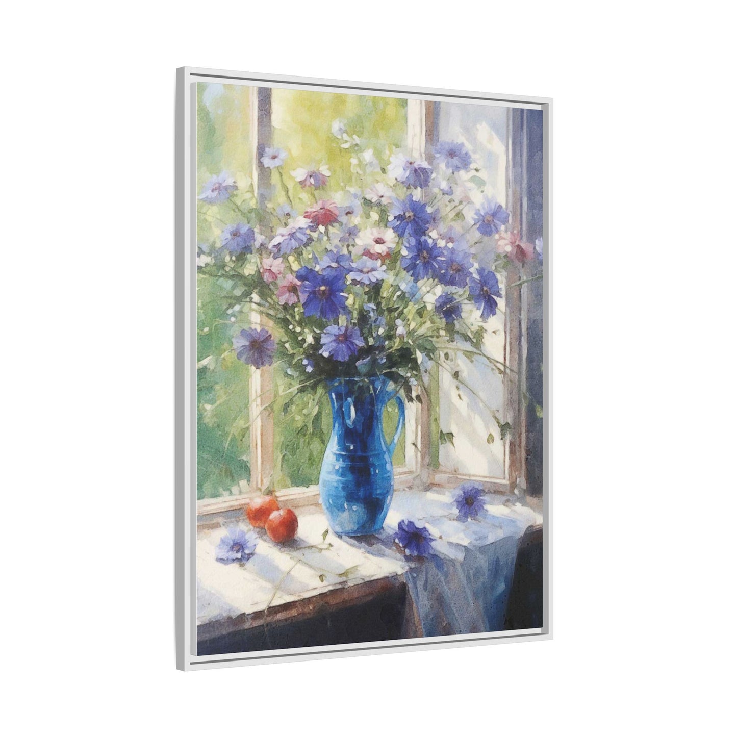 Cornflowers in a Vase