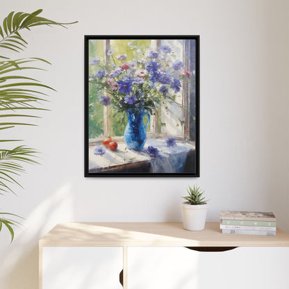 Cornflowers in a Vase