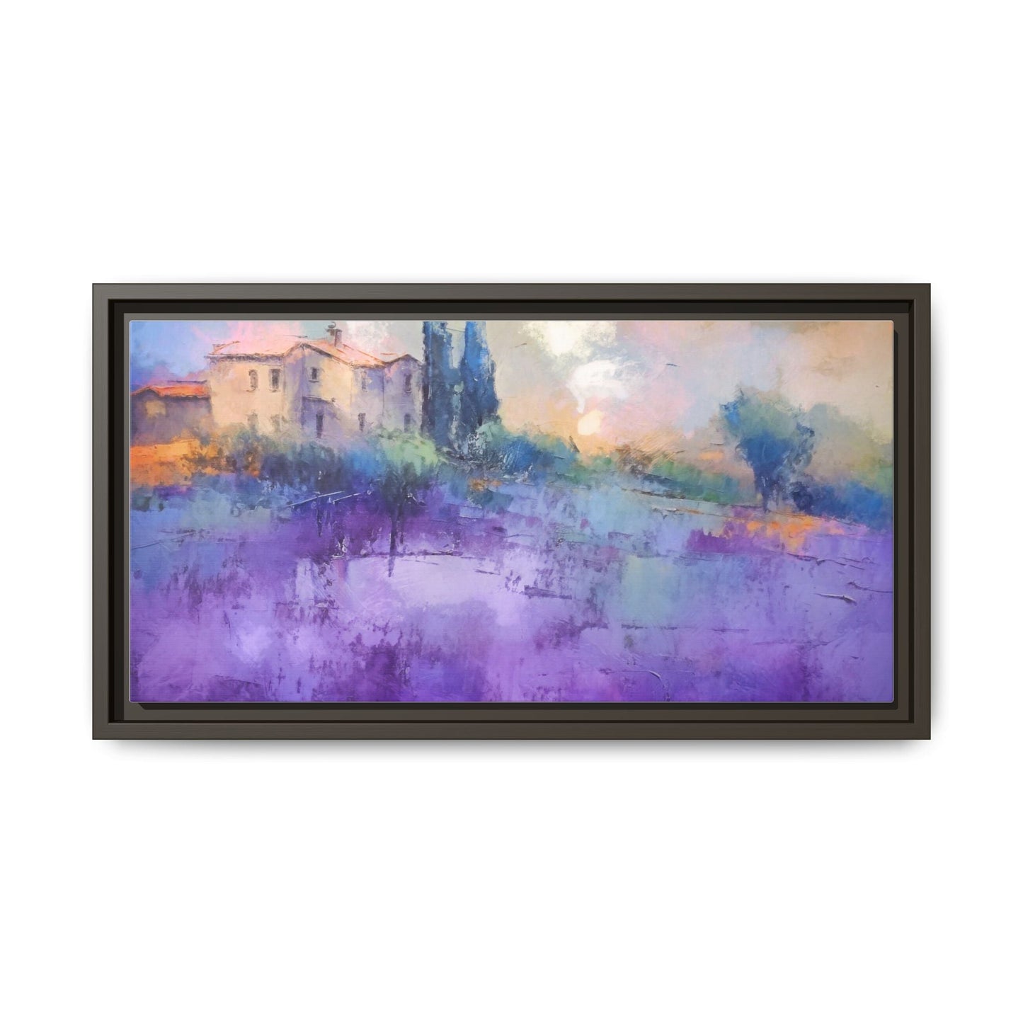 Tuscany Wall Art - Beautiful Italian Landscape Canvas Print for Home Décor