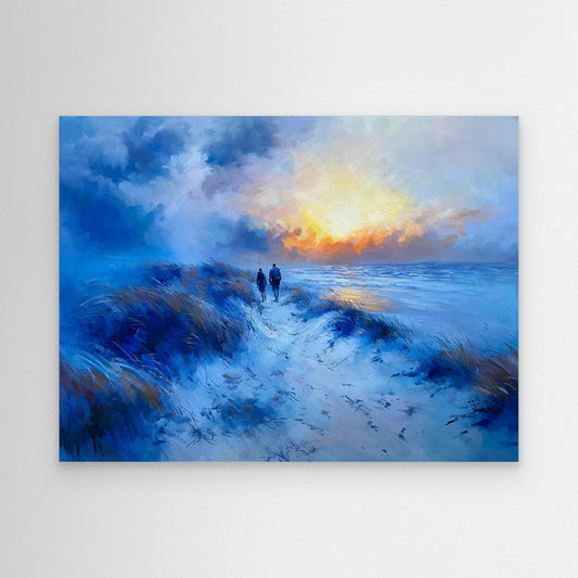 Enniscrone Dunes In Winter