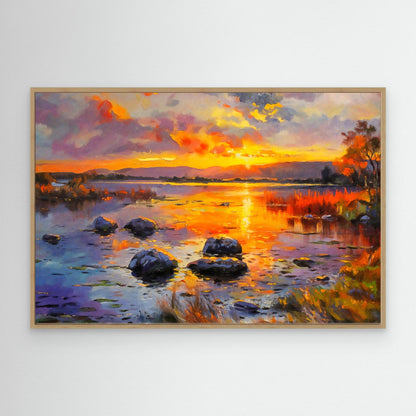 Lough Conn Sunset II, County Mayo