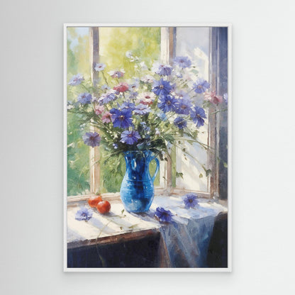 Cornflowers In A Vase