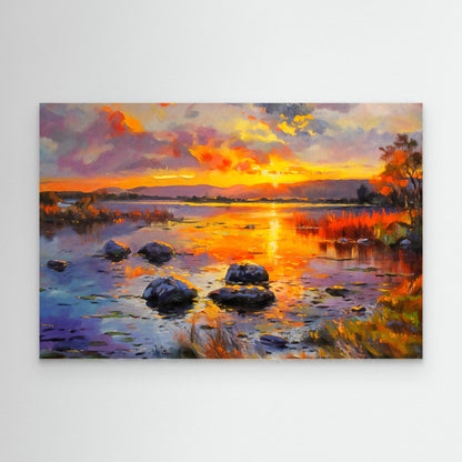 Lough Conn Sunset II, County Mayo